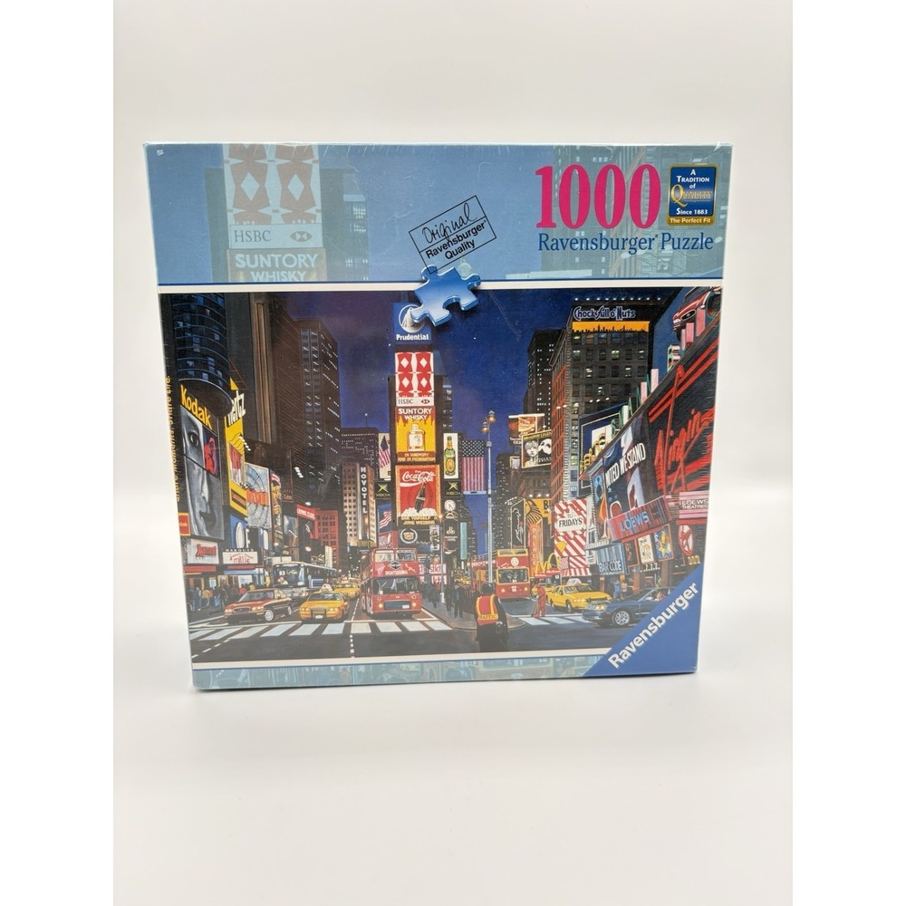 Ravensburger‎ Times Square New York City 1000 Piece Jigsaw Puzzle NIB